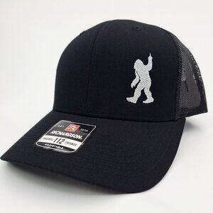 Sasquatch Bigfoot Richardson 112 Trucker Cap Hat Mesh Snapback